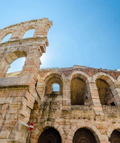 Ancient Roman amphitheater in Verona